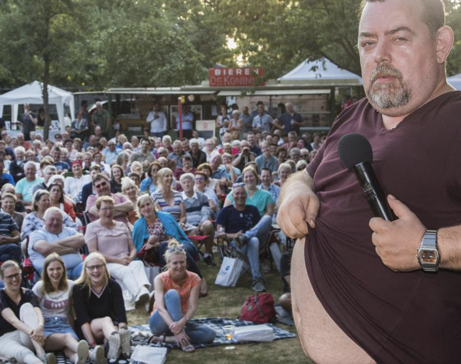 Jeron Dewulf verovert massa met improvisatie en interactie